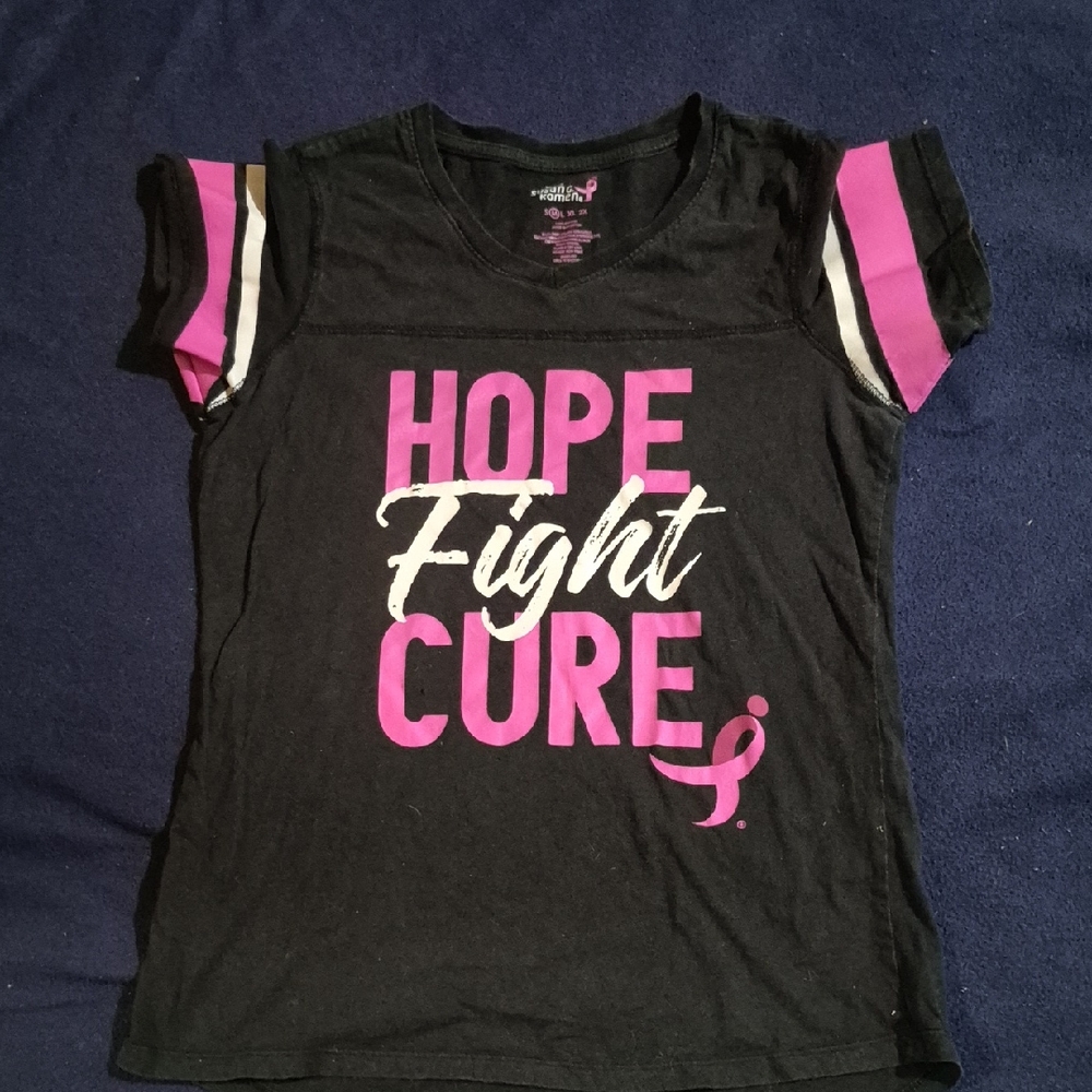 Black and Pink Women's Top